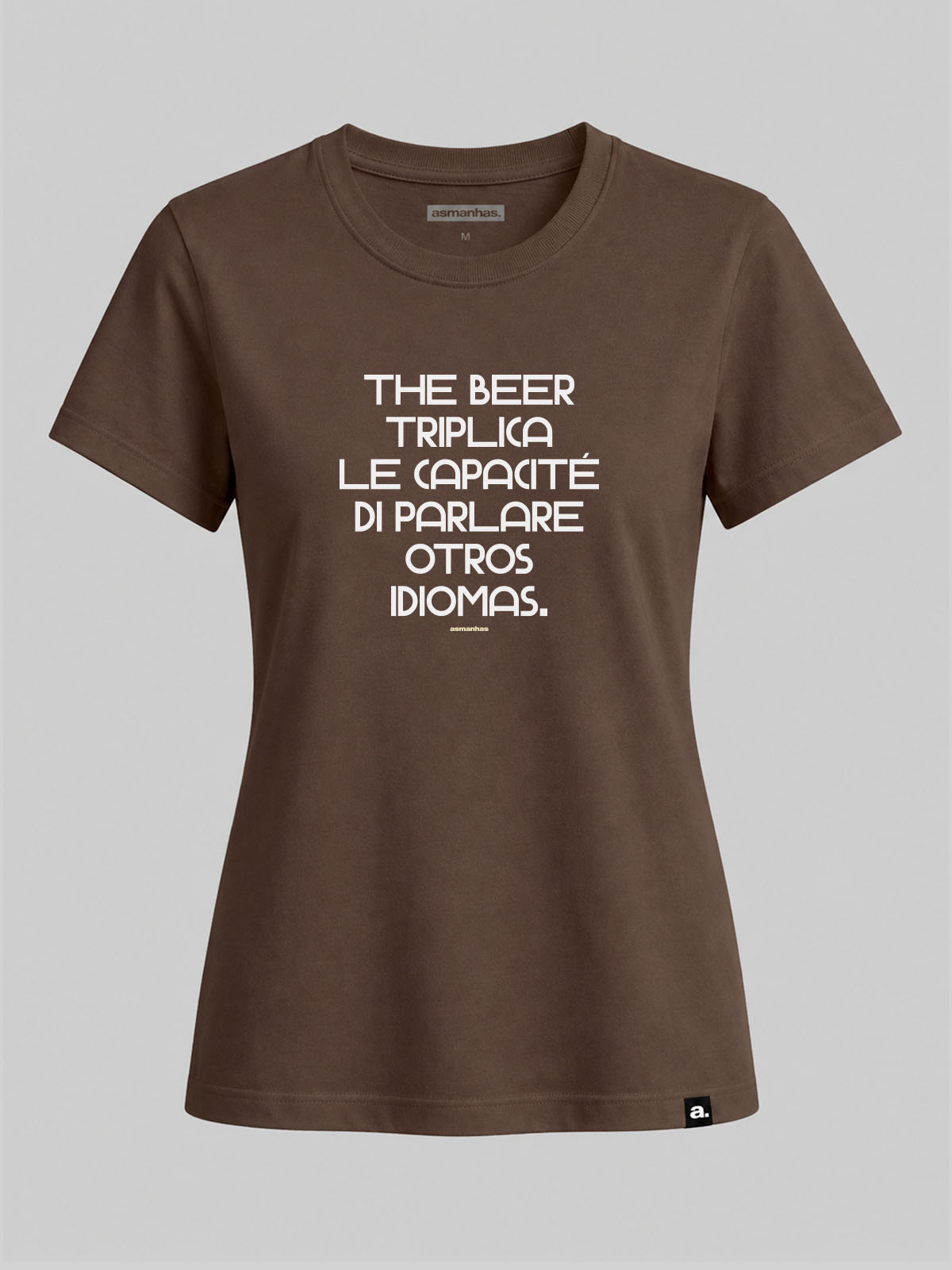 Camiseta Feminina The Beer Triplica Asmanhas