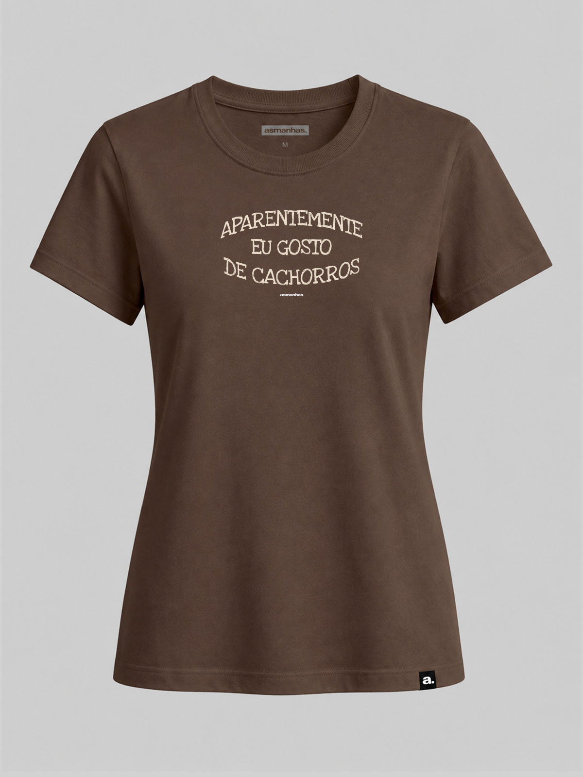 Camiseta Feminina Gosto de Cachorros Asmanhas
