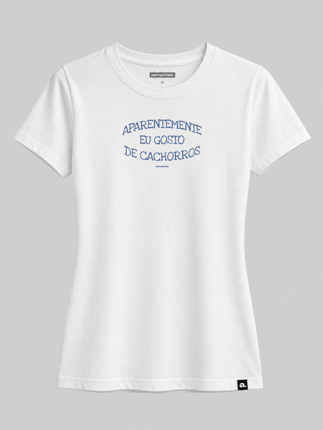 Camiseta Feminina Gosto de Cachorros Asmanhas