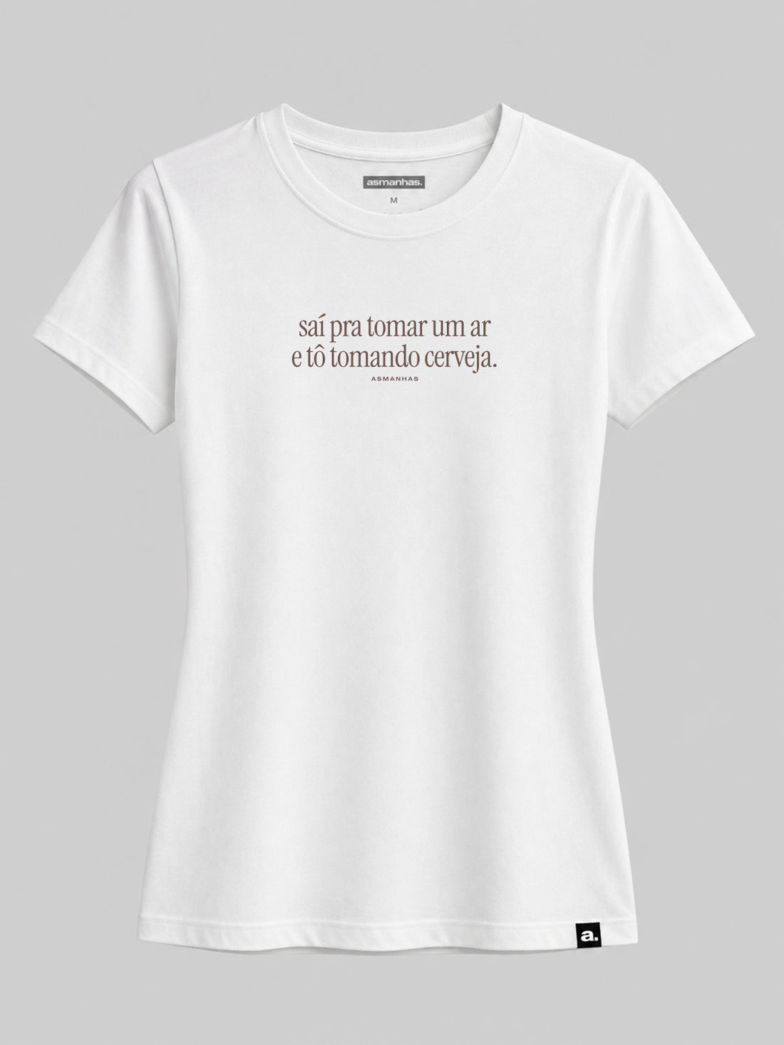 Camiseta Feminina Tô Tomando Cerveja Asmanhas