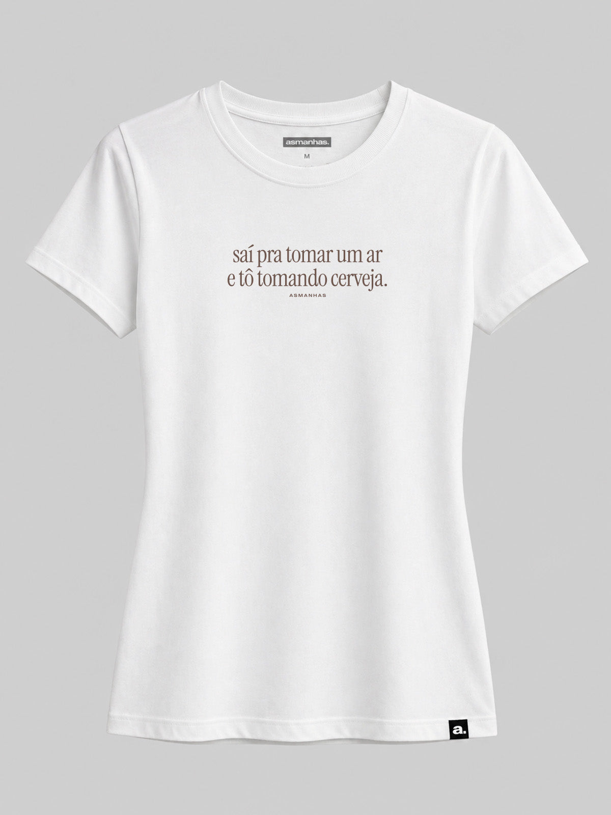 Camiseta Feminina Tô Tomando Cerveja Asmanhas