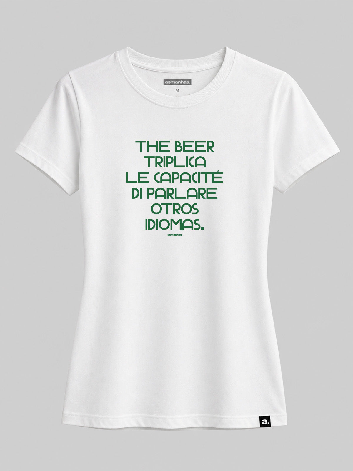 Camiseta Feminina The Beer Triplica Asmanhas