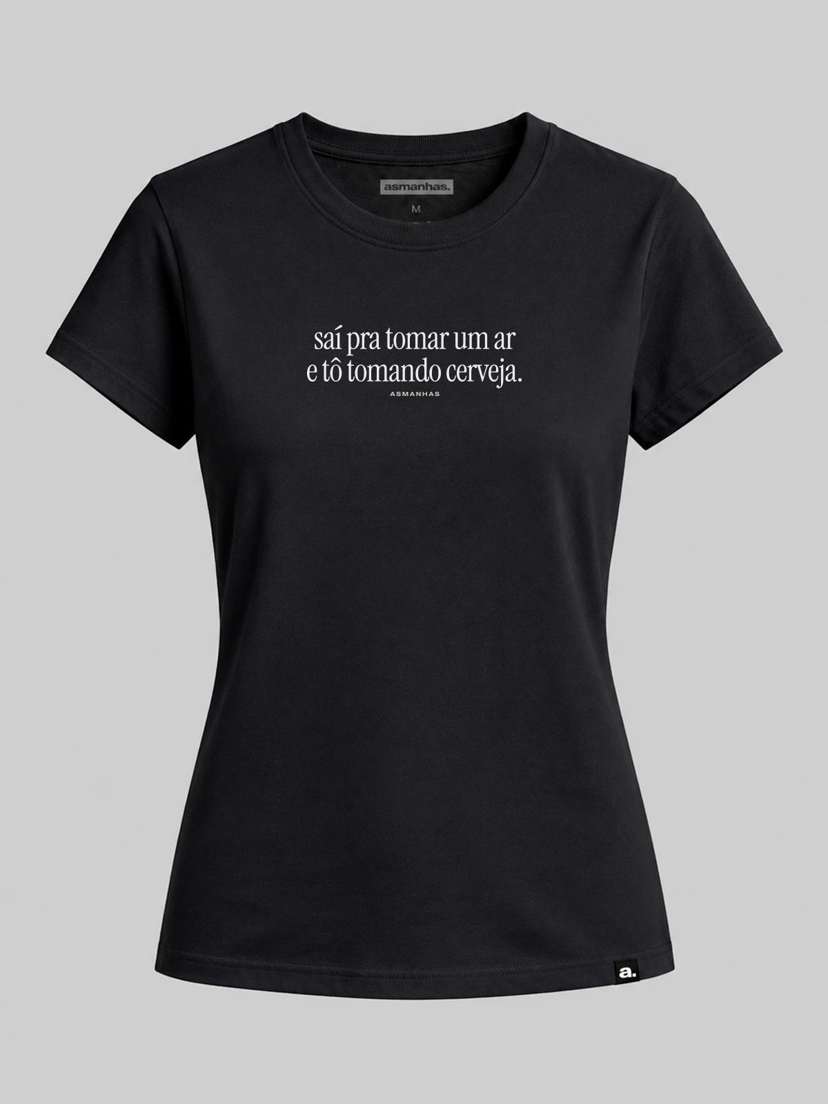 Camiseta Feminina Tô Tomando Cerveja Asmanhas