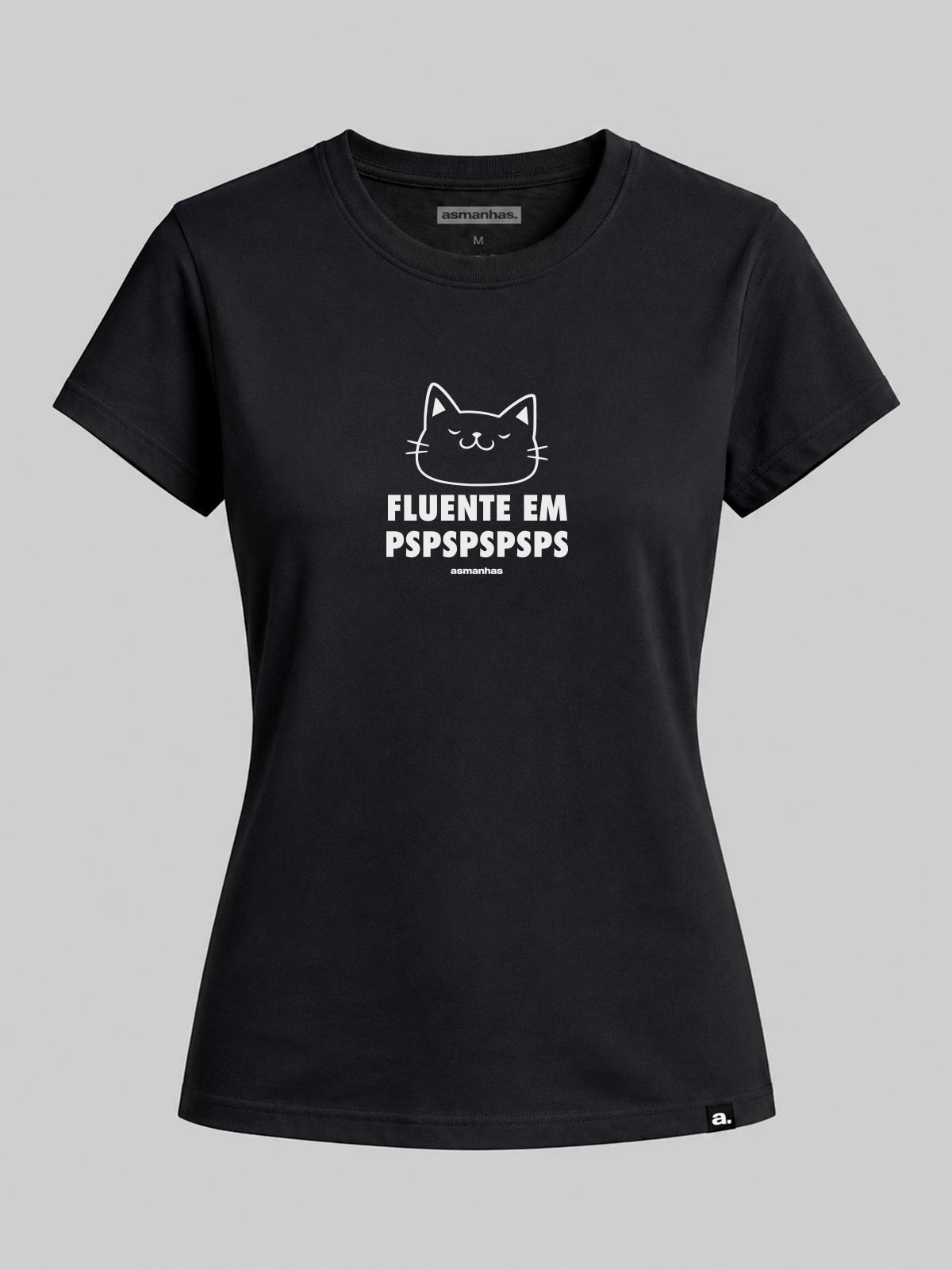 Camiseta Feminina Fluente em Pspsps Asmanhas