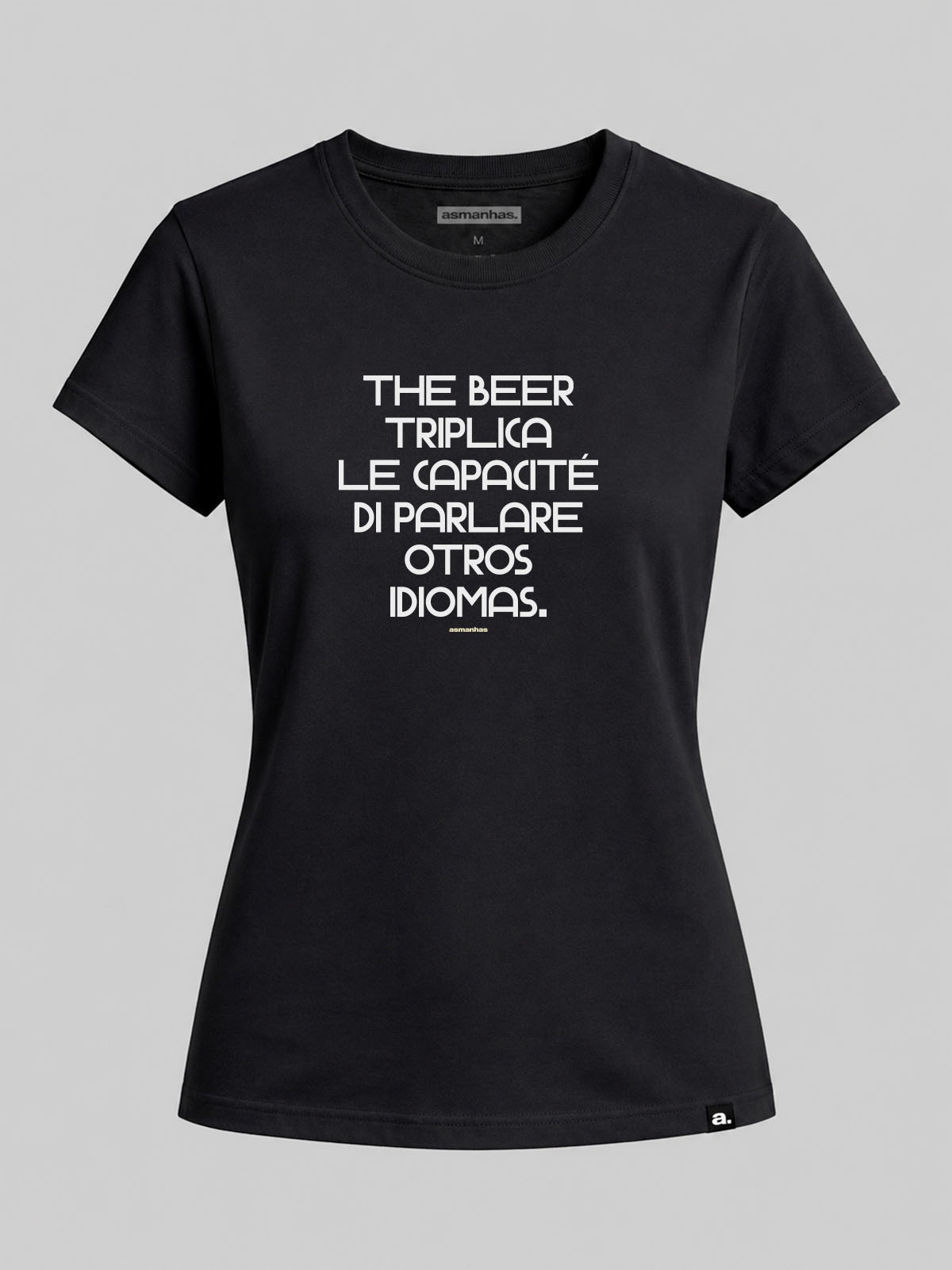 Camiseta Feminina The Beer Triplica Asmanhas