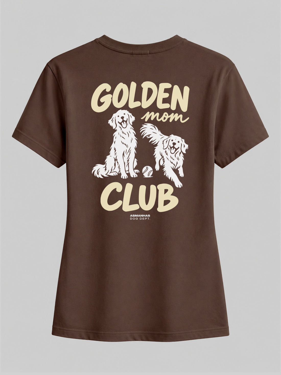 Camiseta Feminina Clube Mãe de Golden Asmanhas