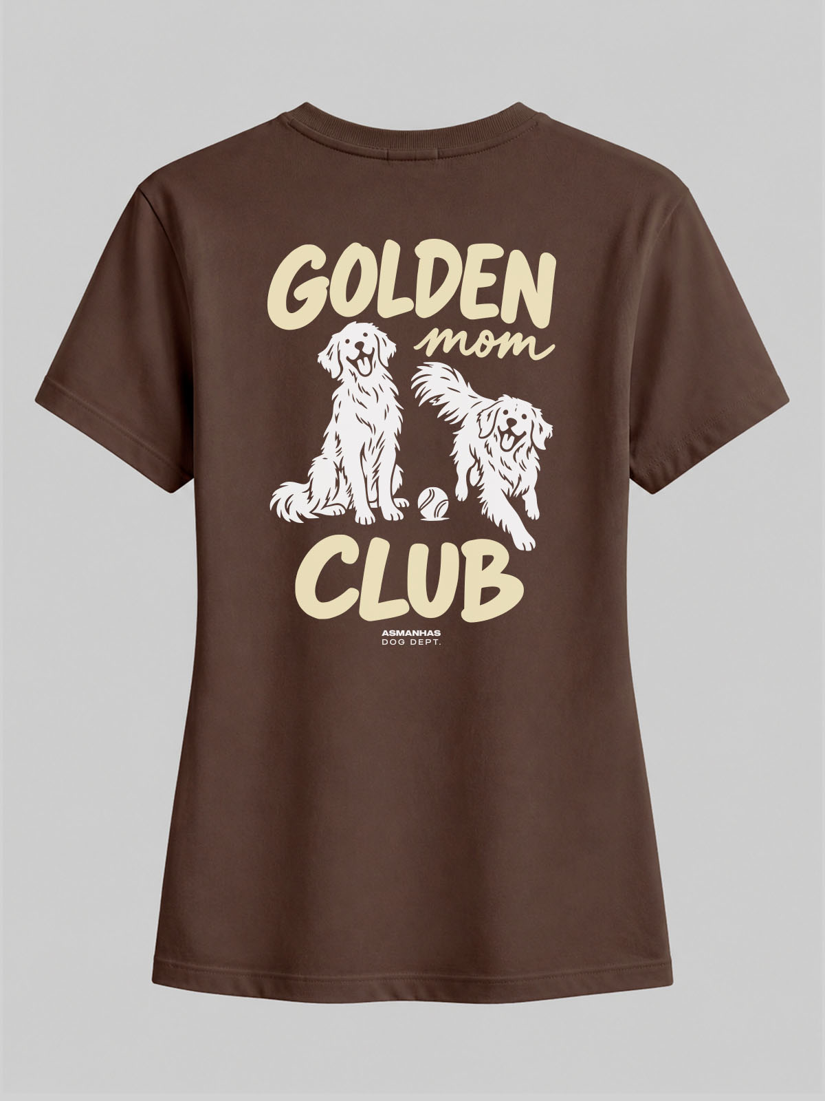 Camiseta Feminina Clube Mãe de Golden Asmanhas