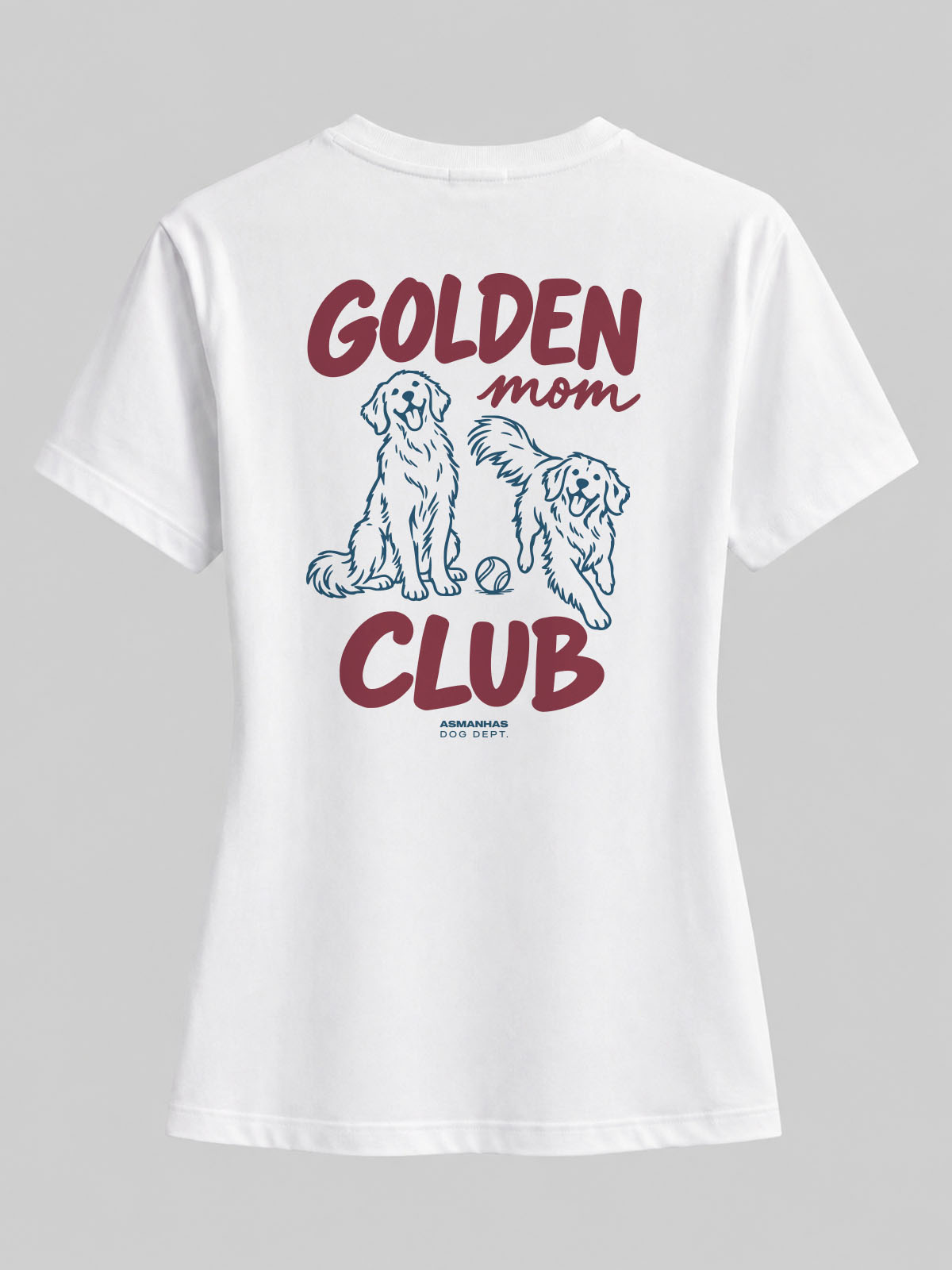 Camiseta Feminina Clube Mãe de Golden Asmanhas