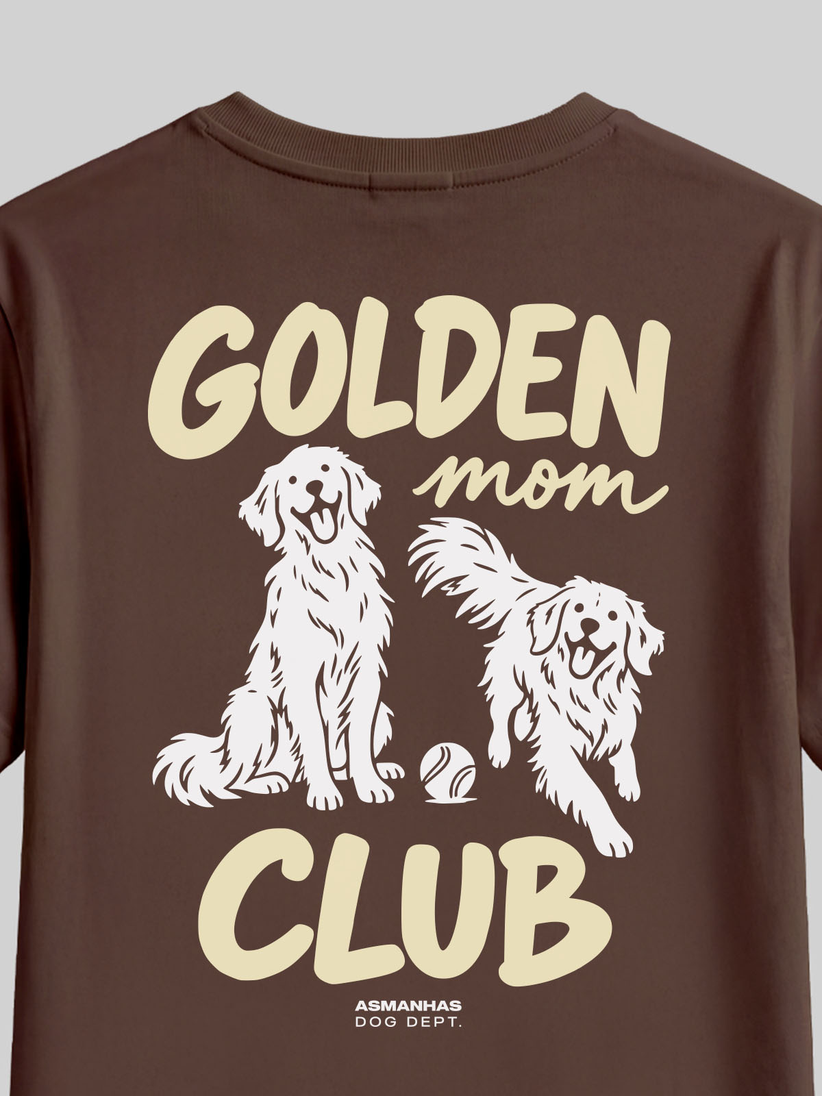 Camiseta Feminina Clube Mãe de Golden Asmanhas