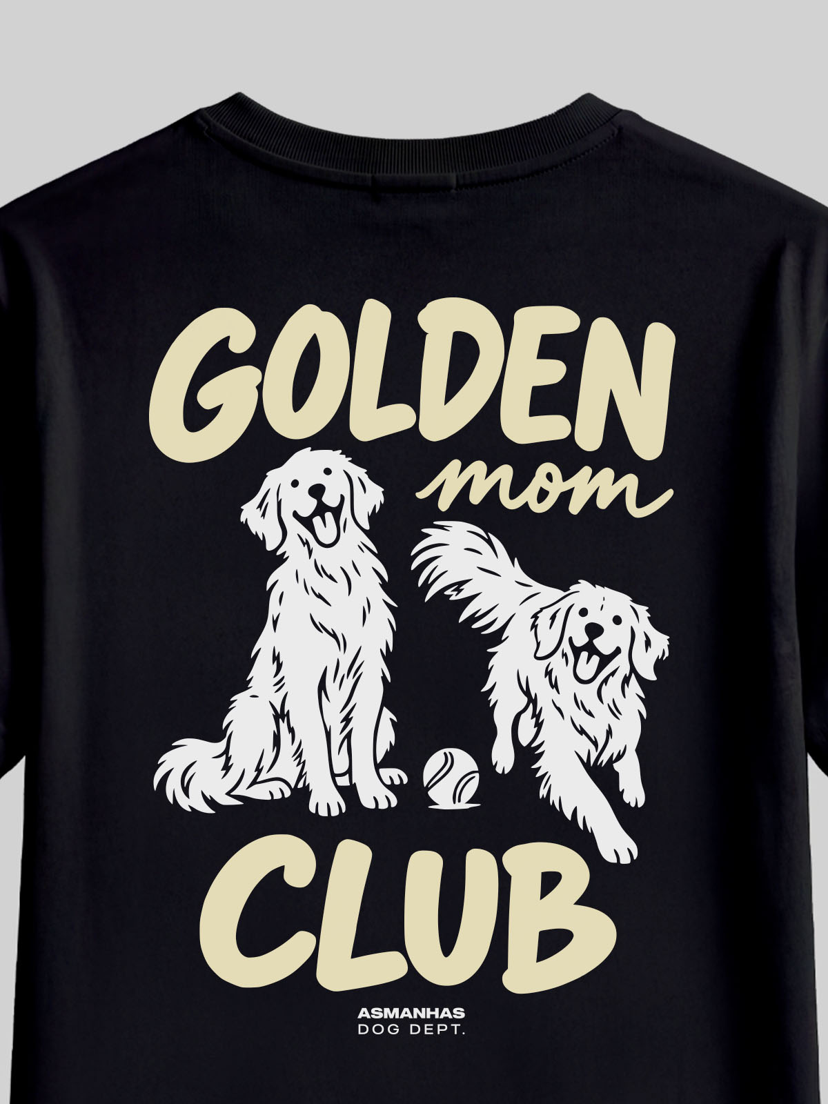 Camiseta Feminina Clube Mãe de Golden Asmanhas