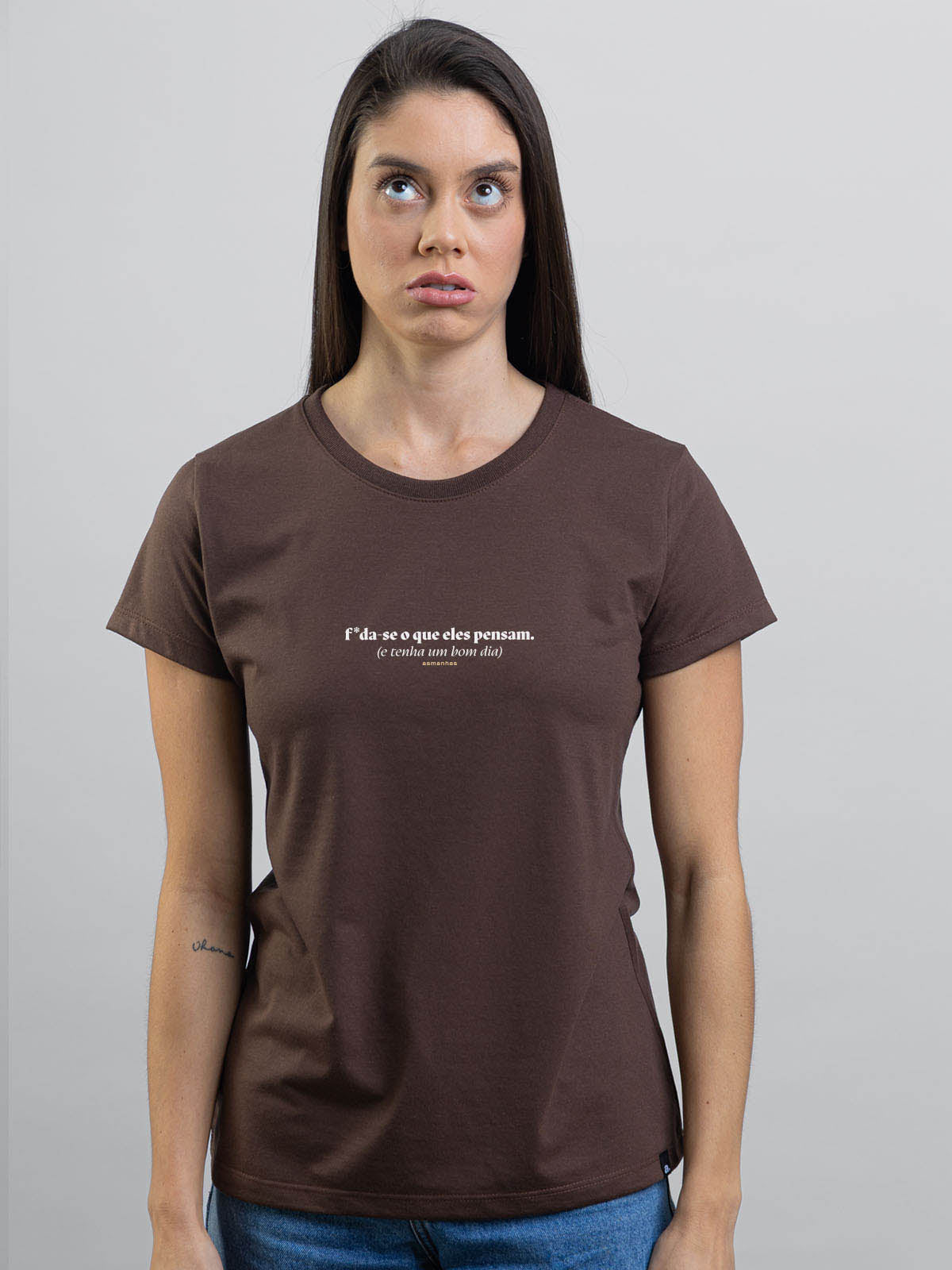 Camiseta Feminina Tenha Um Bom Dia Asmanhas