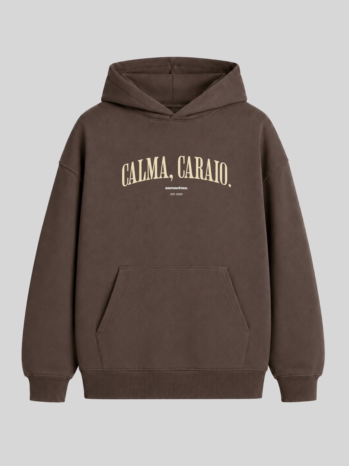 Casaco de Moletom Calma Caraio Nova Asmanhas