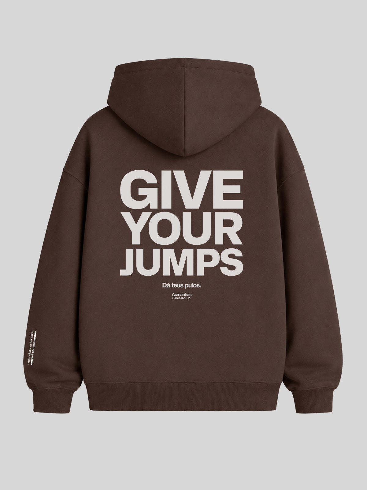 Casaco de Moletom Give Your Jumps Asmanhas