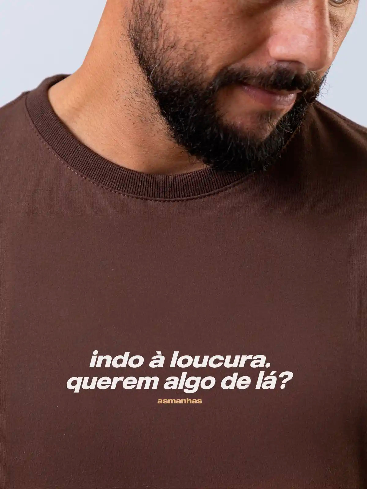Camiseta Indo À Loucura Asmanhas
