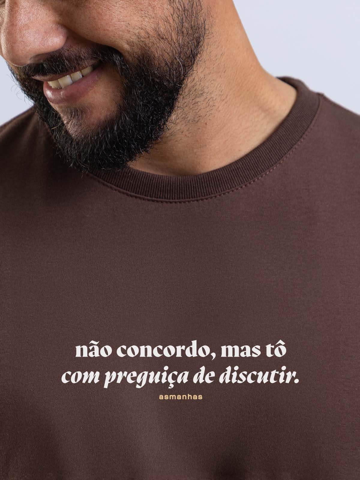 Camiseta Preguiça de Discutir Asmanhas