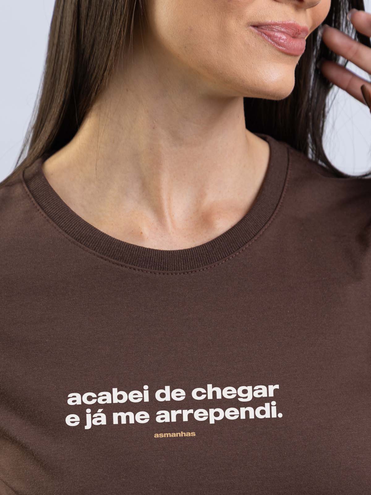 Camiseta Feminina Já Me Arrependi Asmanhas