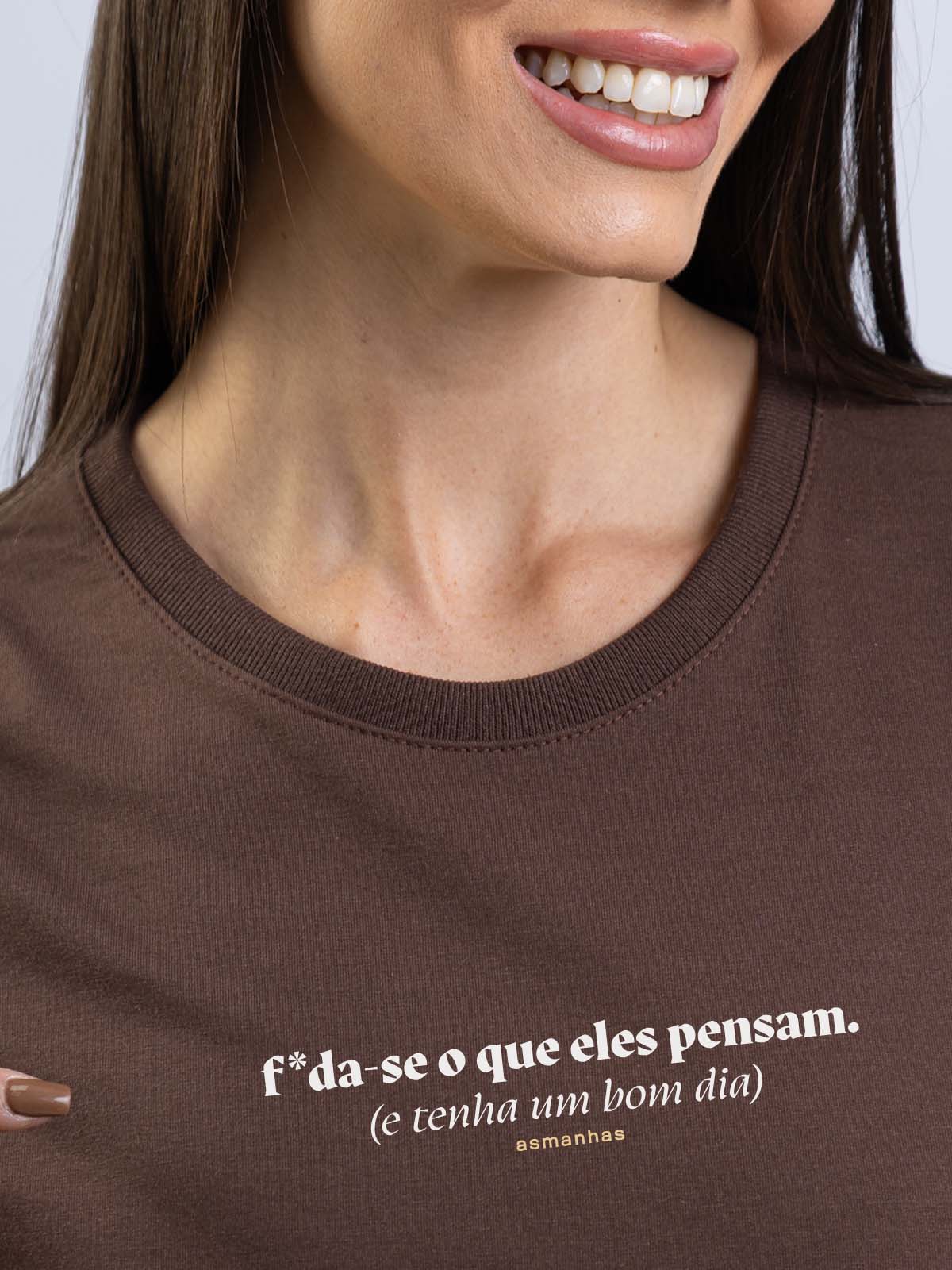 Camiseta Feminina Tenha Um Bom Dia Asmanhas
