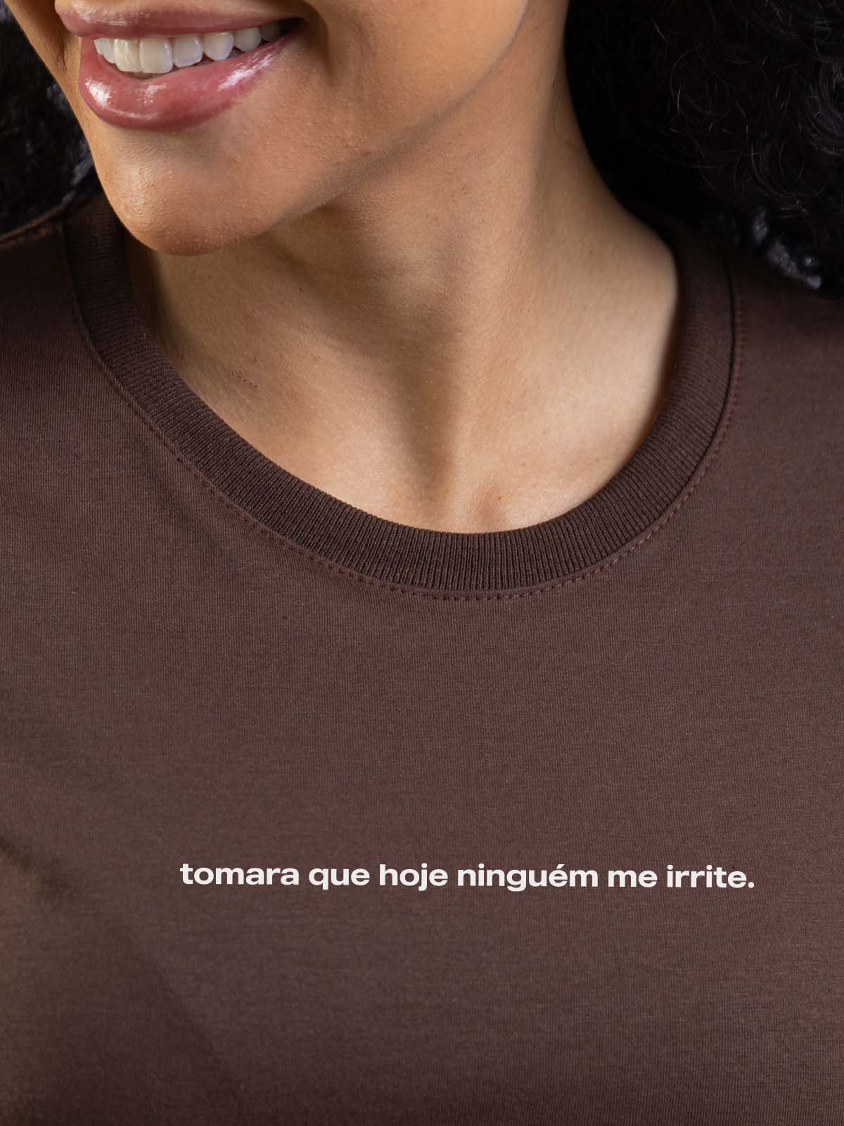 Camiseta Feminina Tomara que Hoje Asmanhas