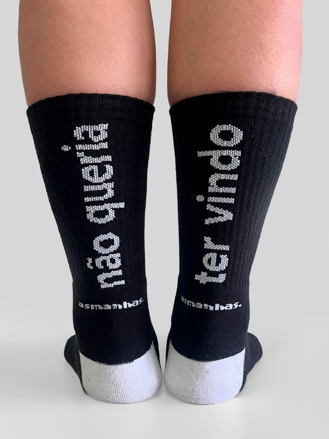 Kit 3 Pares de Meias - Academia com Sarcasmo - Asmanhas