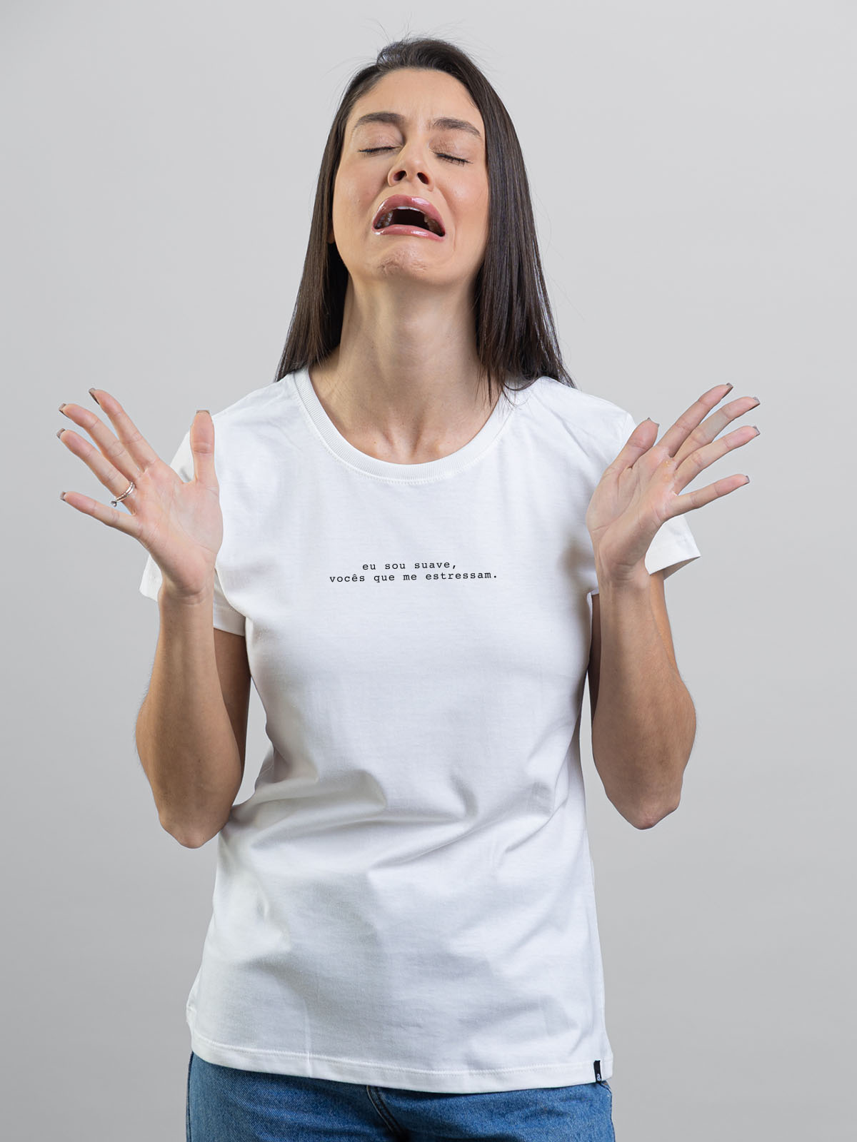 Camiseta Feminina Eu sou Suave Asmanhas