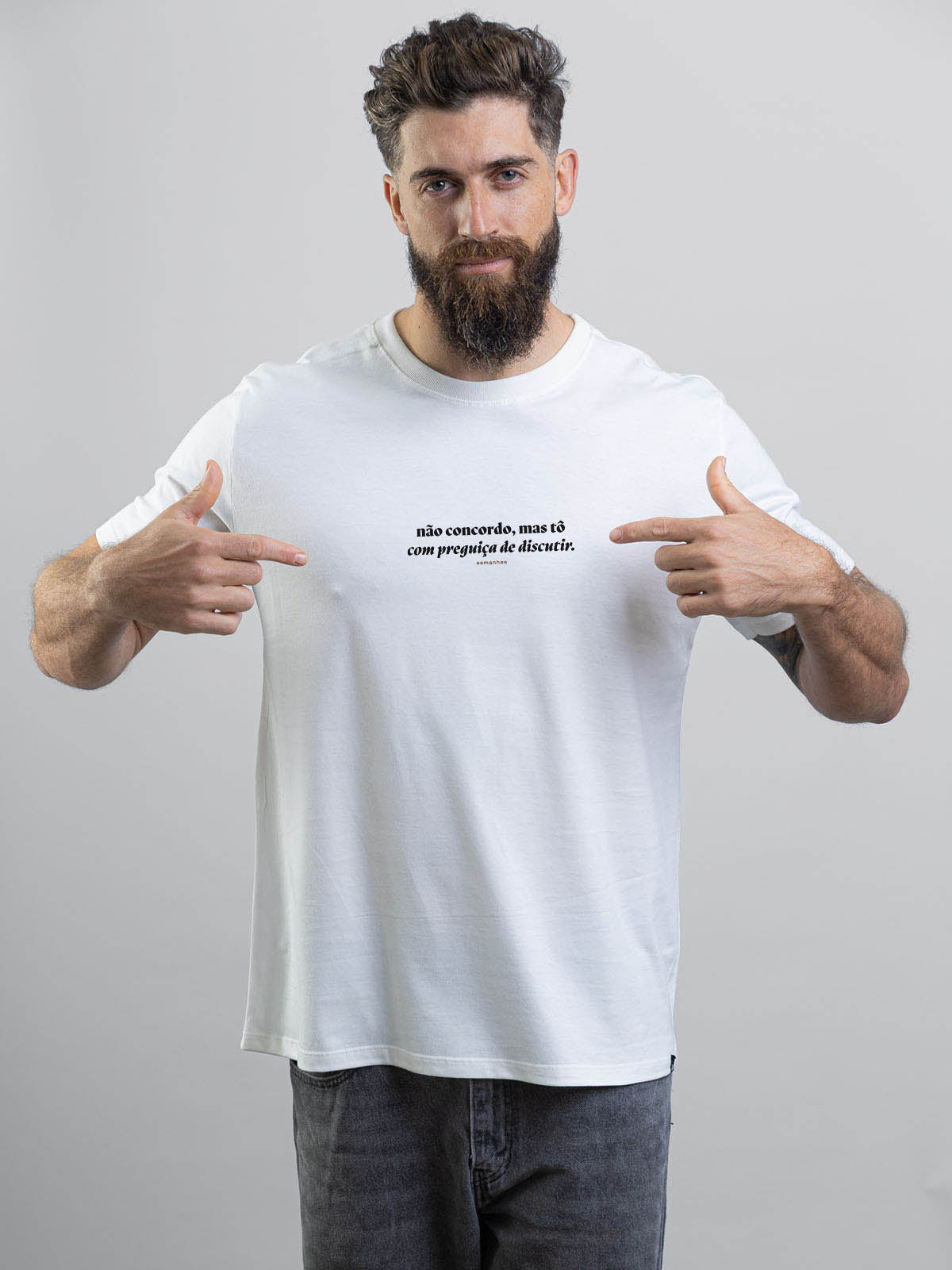 Camiseta Preguiça de Discutir Asmanhas