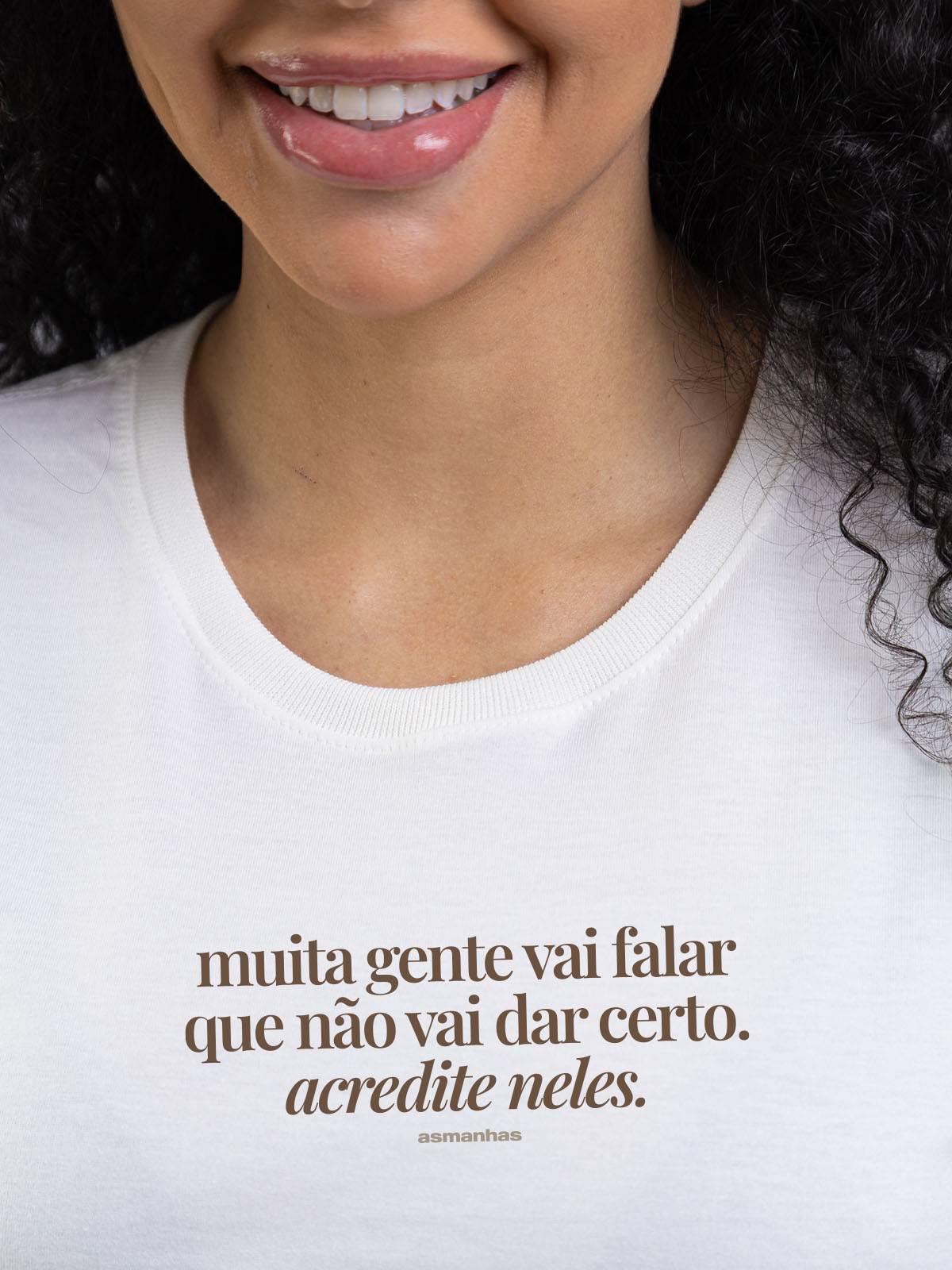 Camiseta Feminina Não Vai Dar Certo Asmanhas