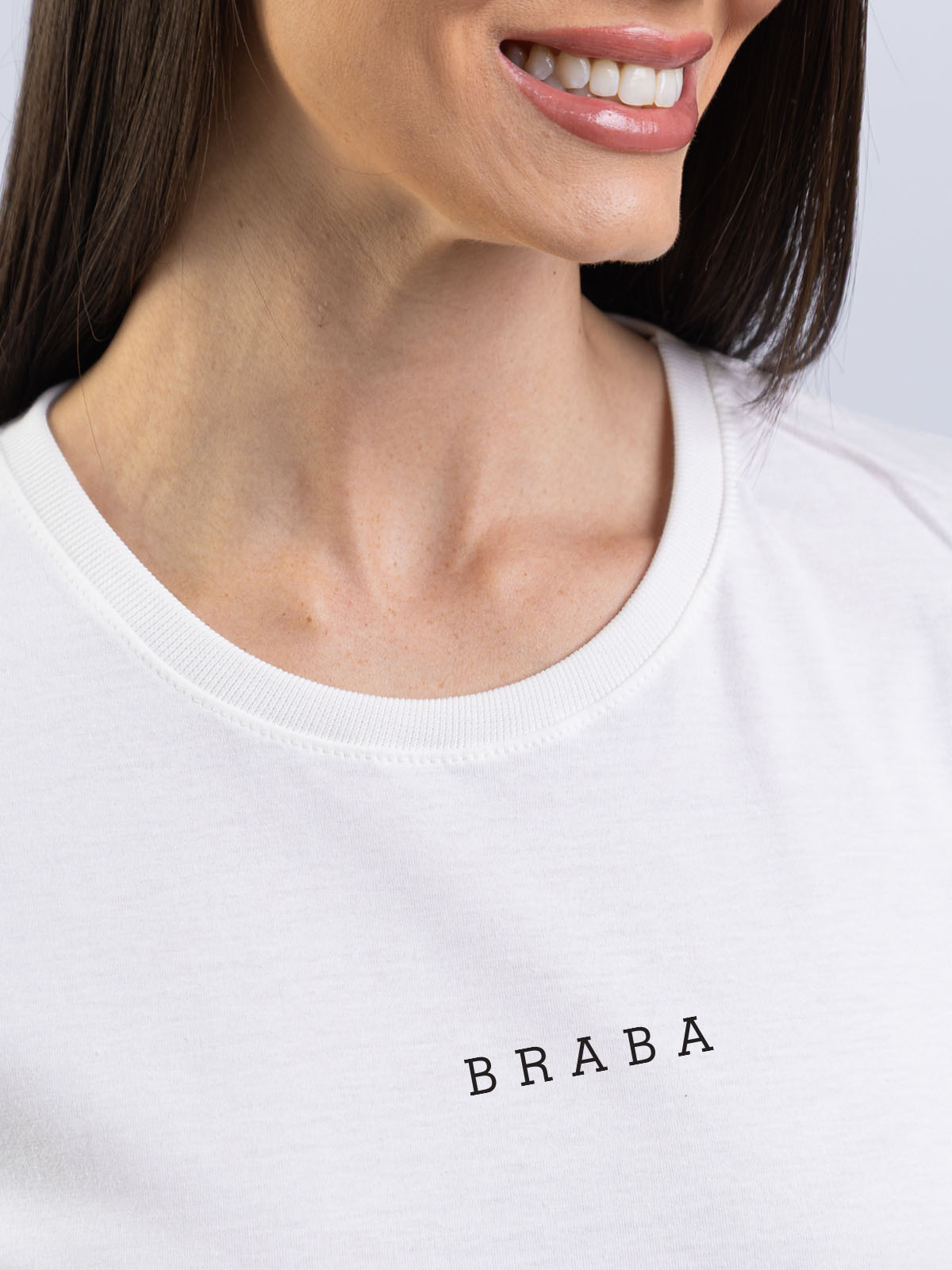 Camiseta Feminina Braba Minimalista Asmanhas