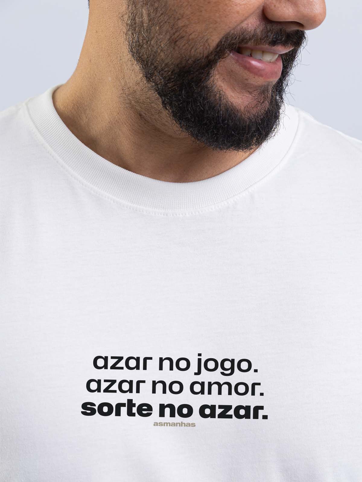 Camiseta Sorte no Azar Asmanhas