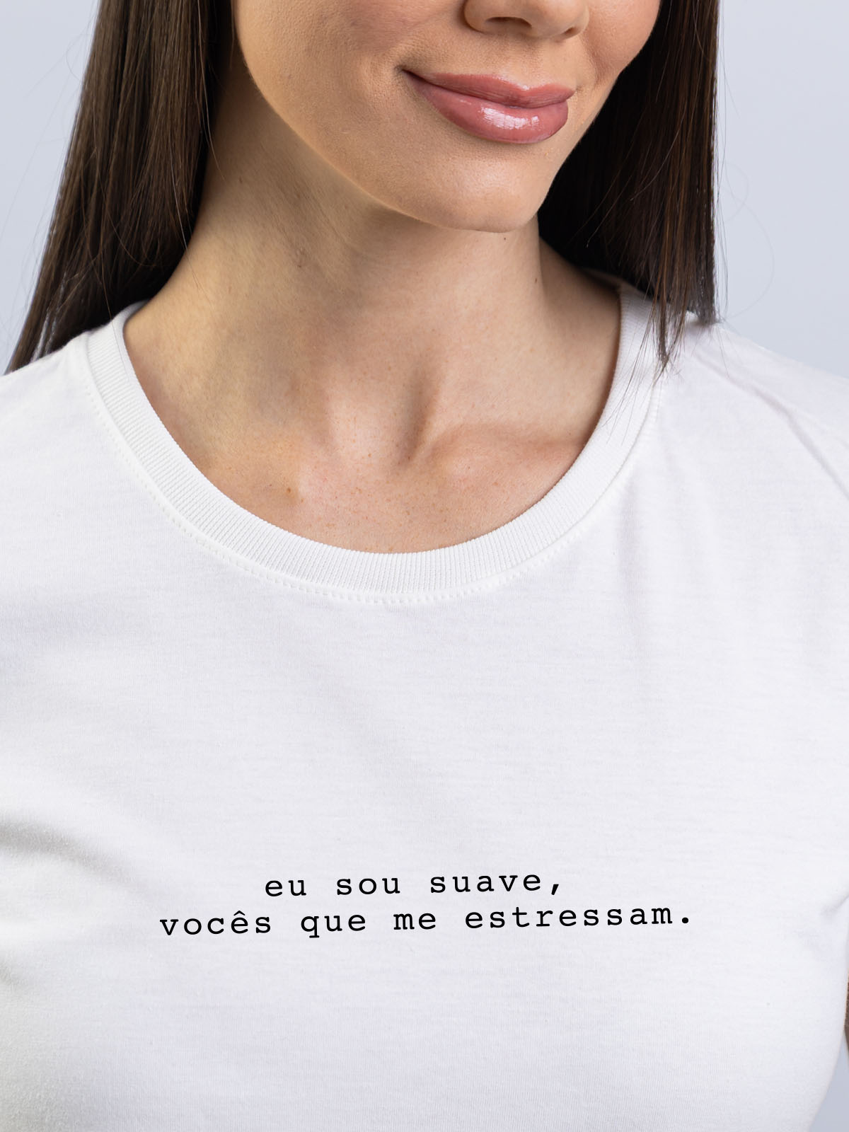 Camiseta Feminina Eu sou Suave Asmanhas