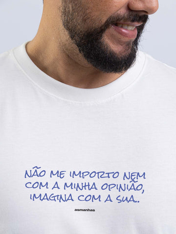 Camiseta Não Me Importo Asmanhas