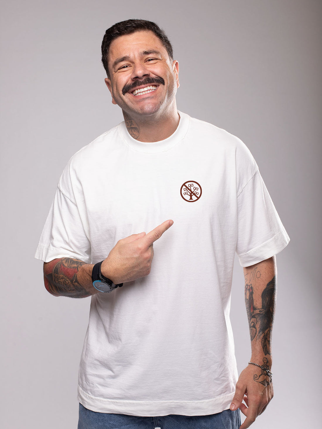 Camiseta Oversized Dinheiro Não Nasce em Árvore Asmanhas