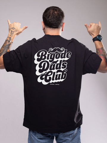 Camiseta Oversized Bigode Dads Club Asmanhas