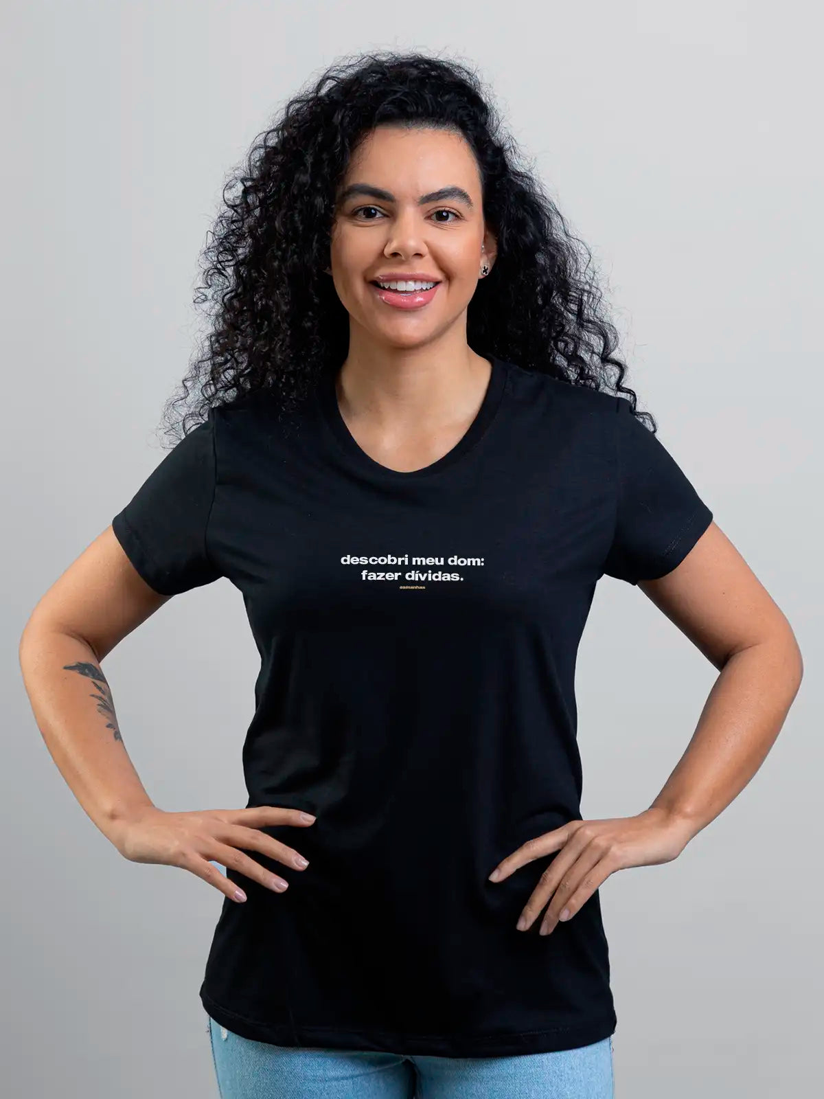 Camiseta Feminina Fazer Dívidas Asmanhas