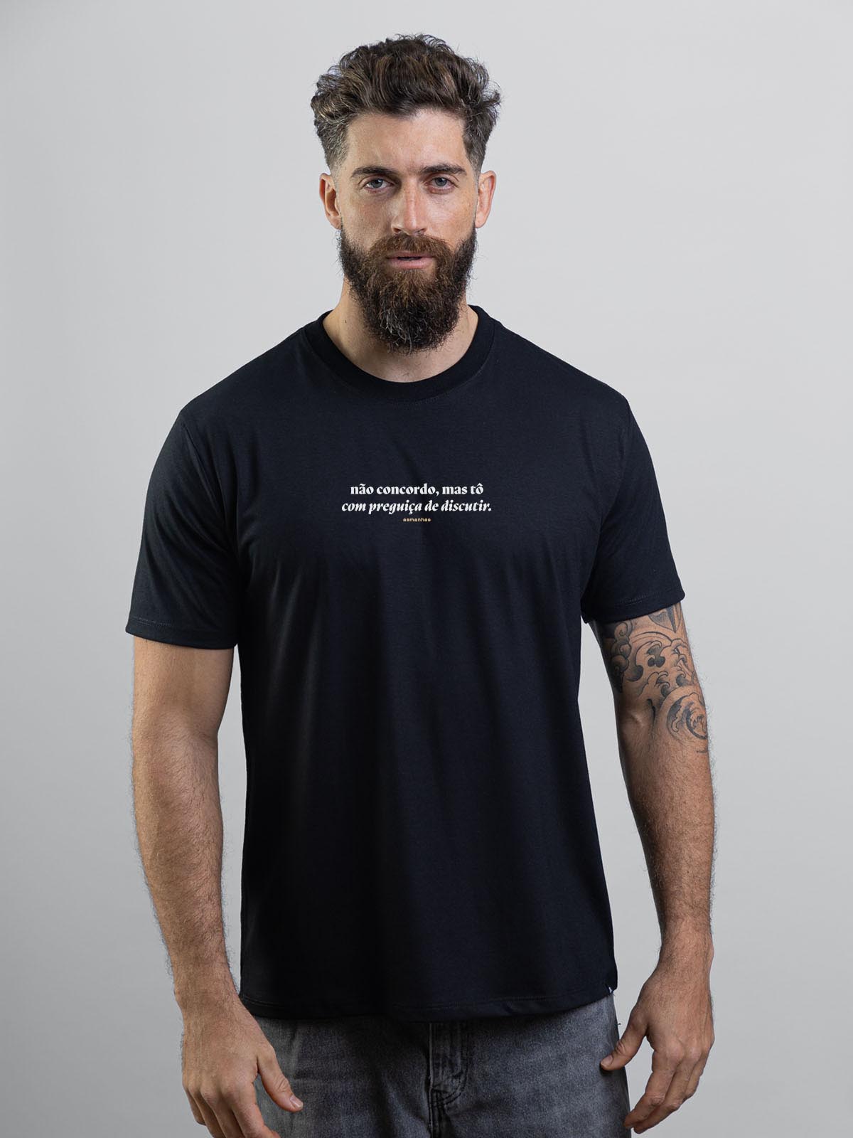 Camiseta Preguiça de Discutir Asmanhas