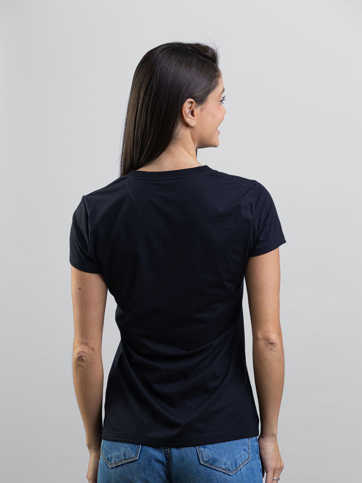 Camiseta Feminina Lisa Básica Asmanhas