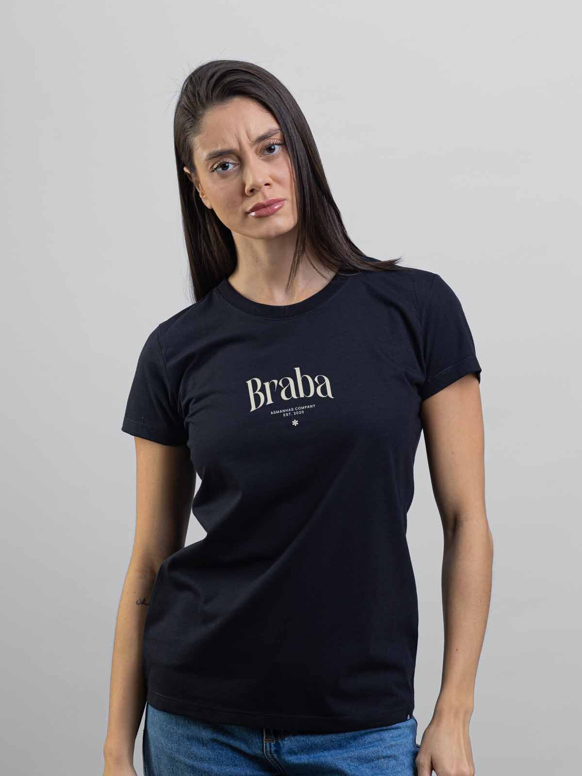 Camiseta Feminina Braba Nova Asmanhas