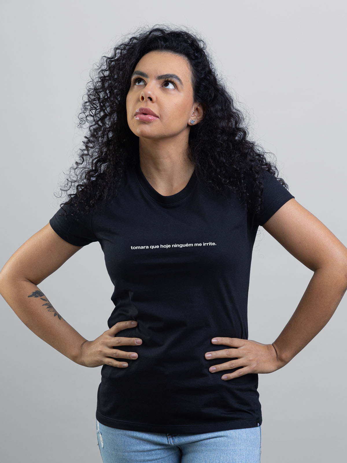 Camiseta Feminina Tomara que Hoje Asmanhas