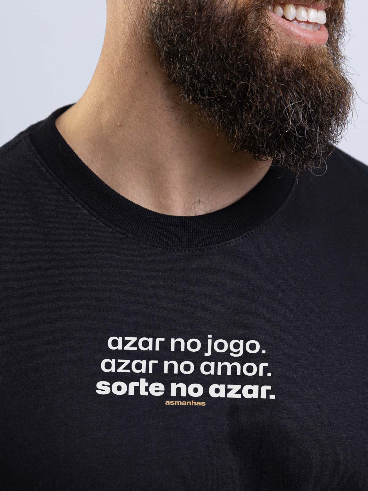 Camiseta Sorte no Azar Asmanhas