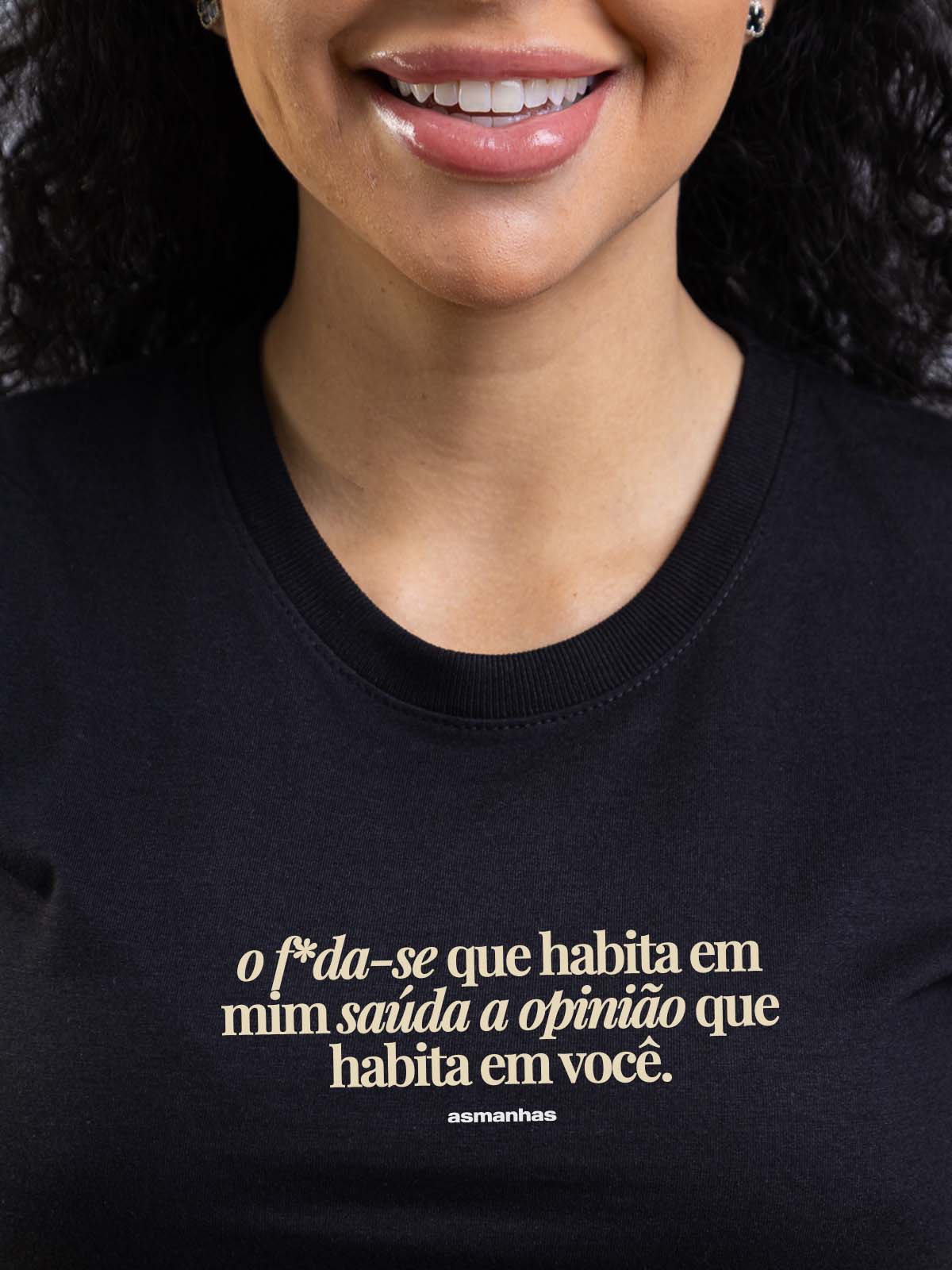 Camiseta Feminina Namastê Asmanhas