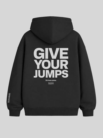 Casaco de Moletom Give Your Jumps Asmanhas