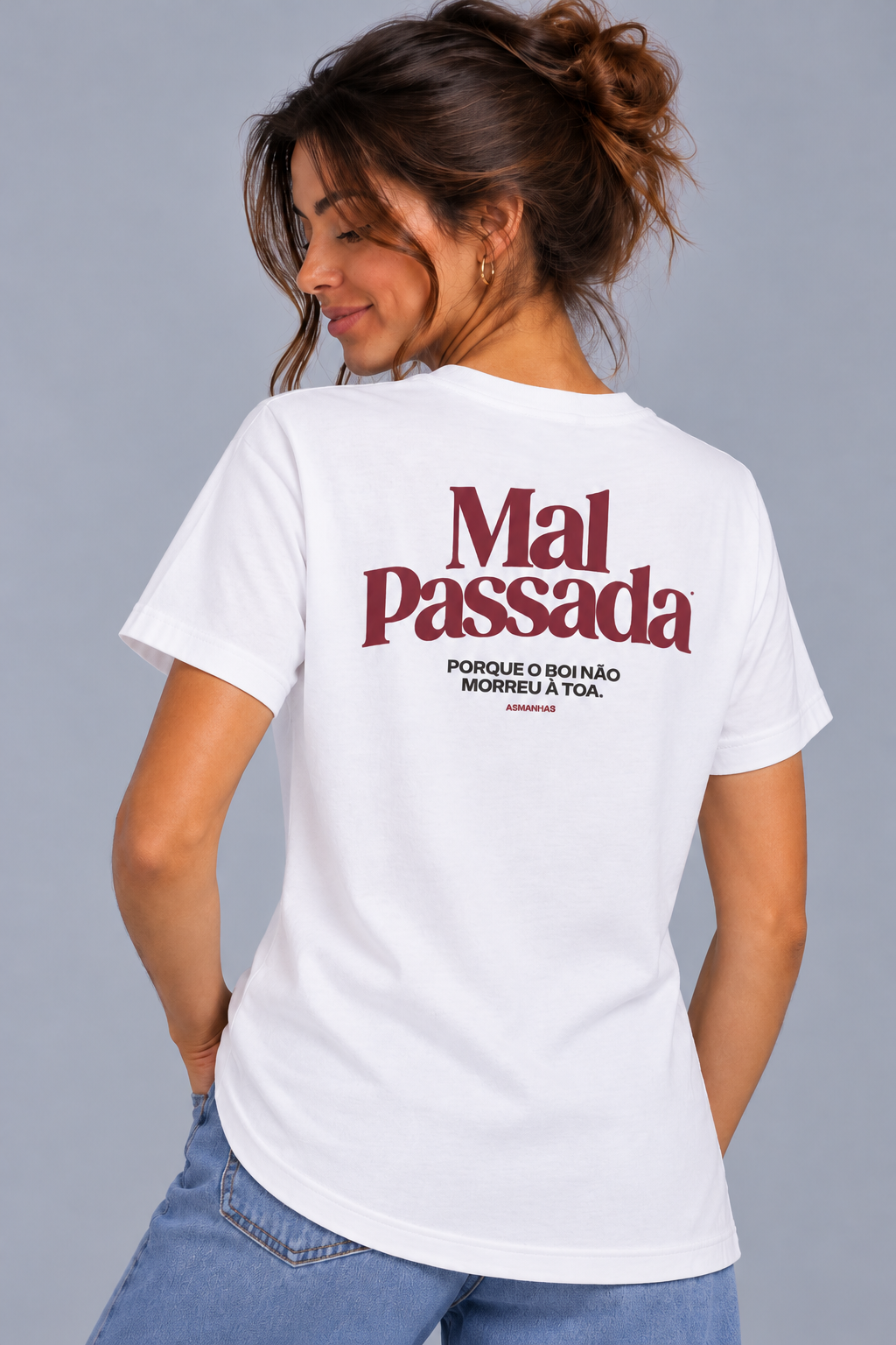 Camiseta Feminina Mal Passada Asmanhas