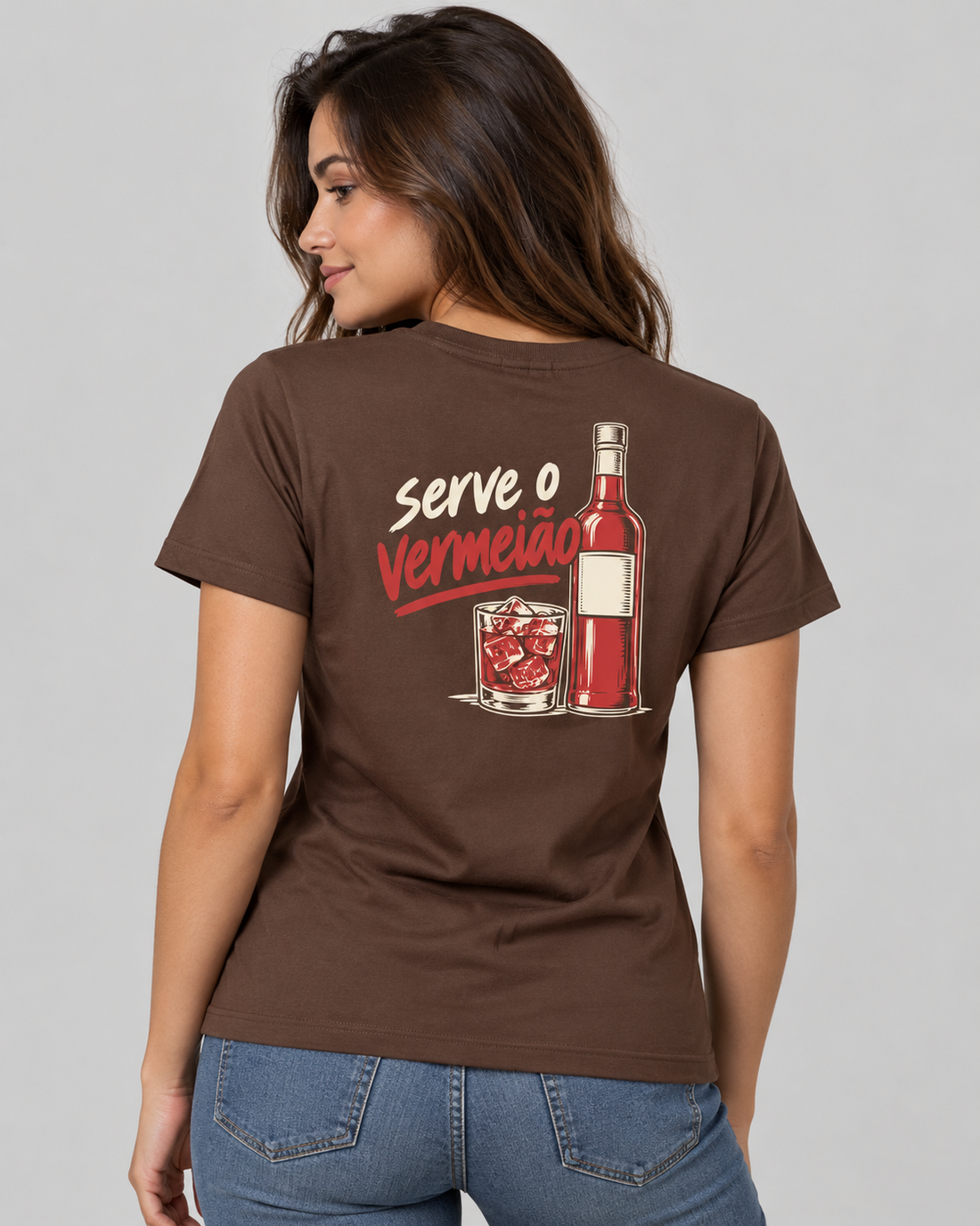 Camiseta Feminina Serve o Vermeião Asmanhas