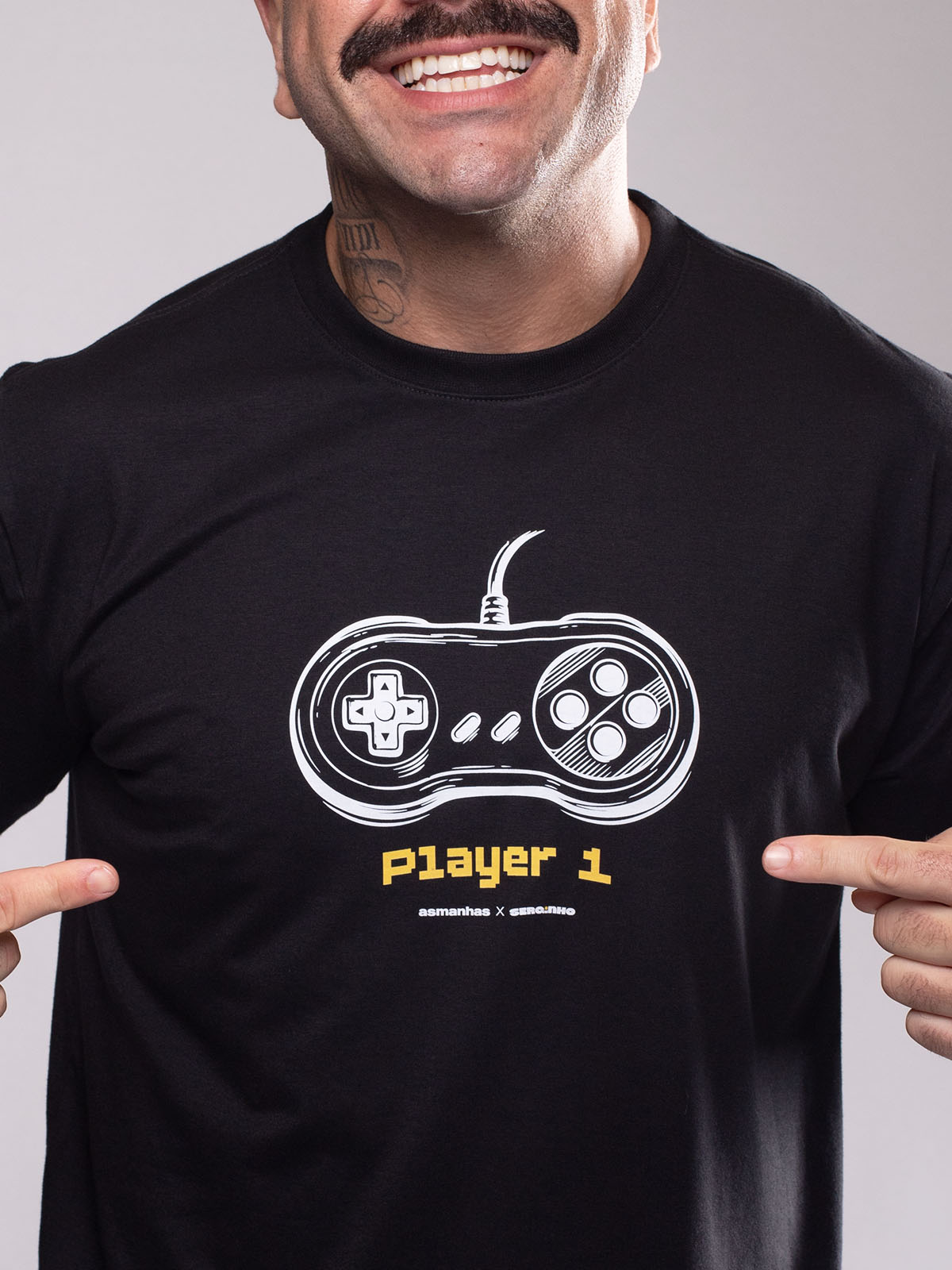 Camiseta Player 1 Asmanhas