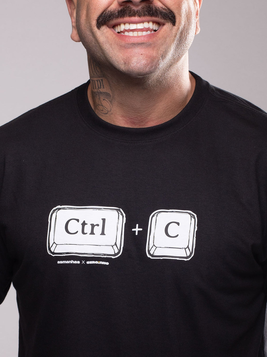 Camiseta Ctrl + C Asmanhas