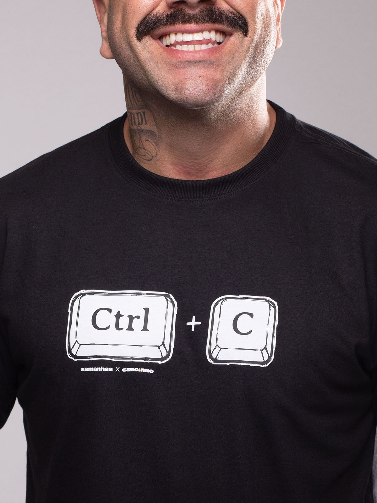 Camiseta Ctrl + C Asmanhas