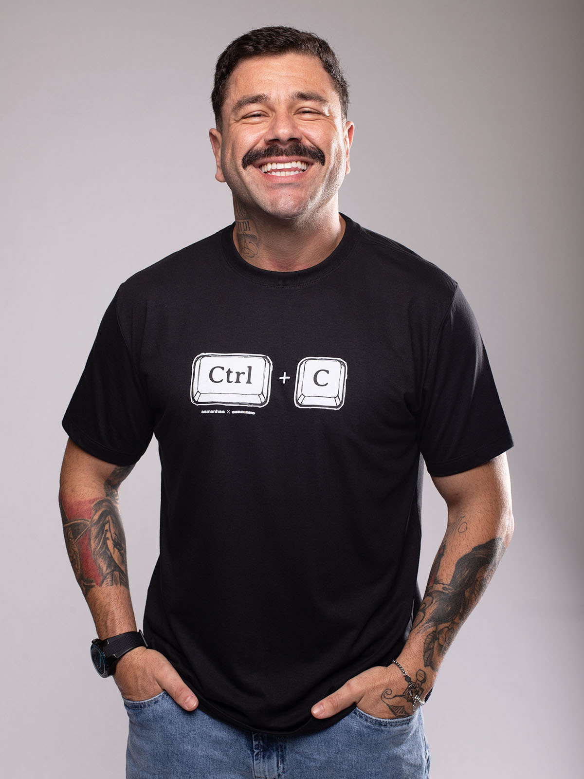 Camiseta Ctrl + C Asmanhas