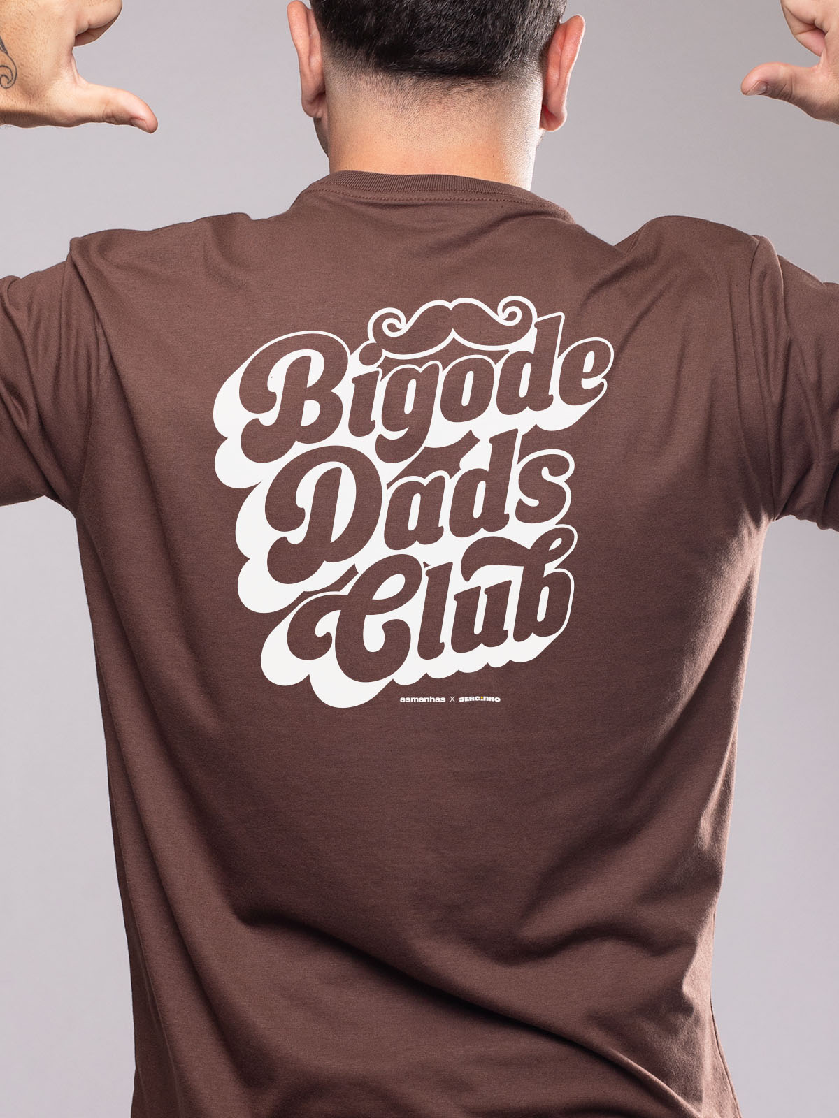 Camiseta Bigode Dads Club Asmanhas