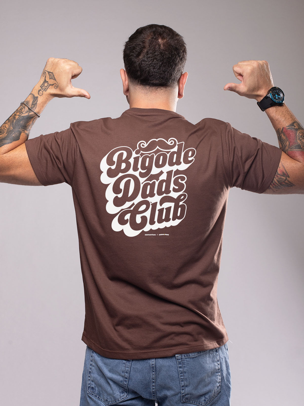 Camiseta Bigode Dads Club Asmanhas