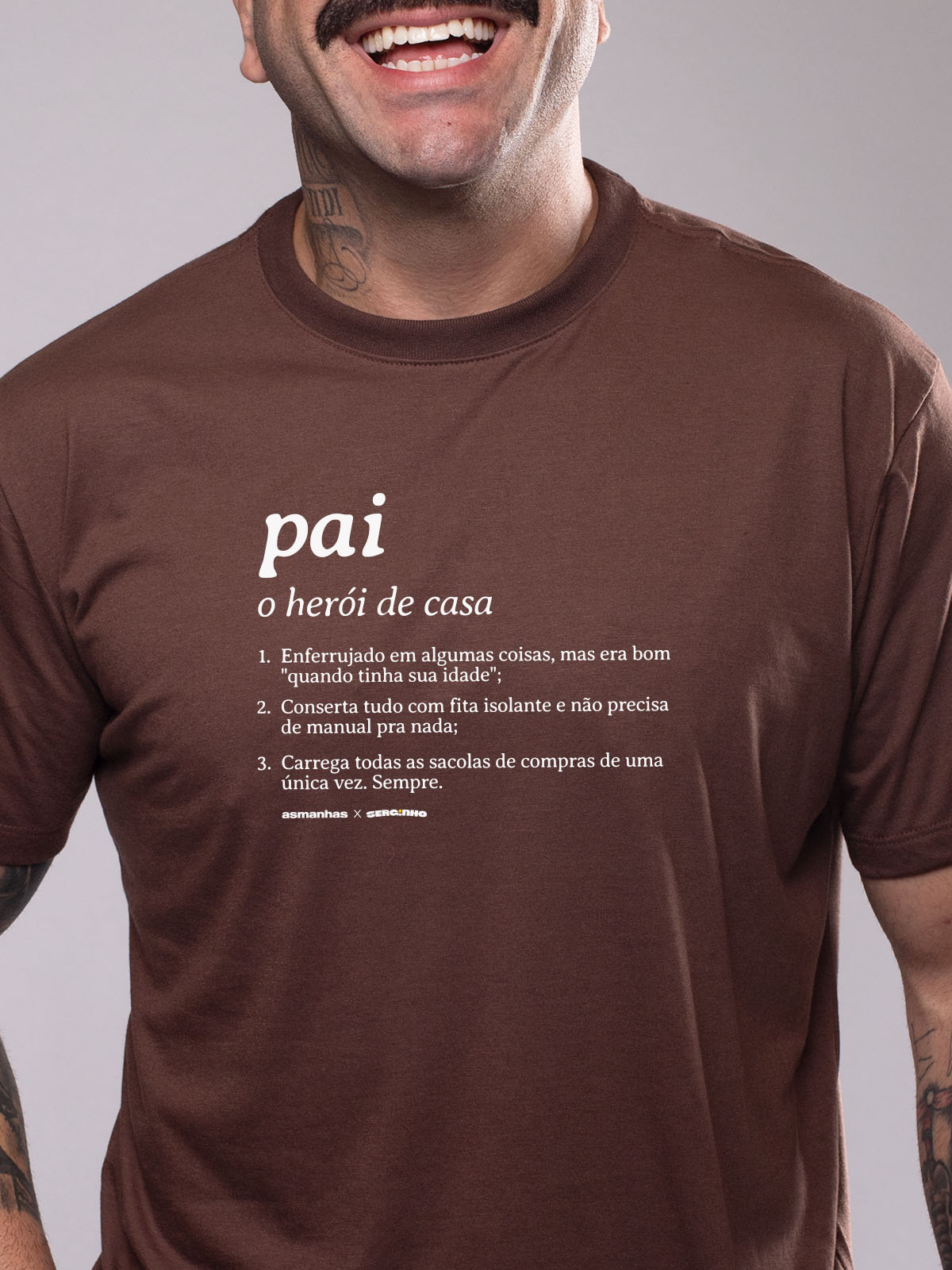 Camiseta Pai Dicionário Asmanhas