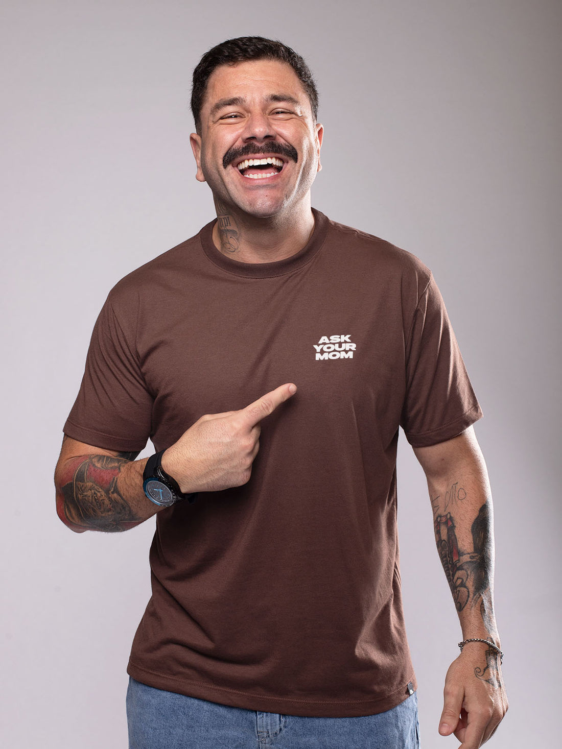 Camiseta Pergunta pra Tua Mãe Asmanhas